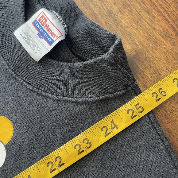 Vintage Tewa Tees Sweatshirt Mens Medium Black Desert Rain Crewneck Pullover 90s - Picture 8 of 8